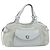 Borsa a mano Salvatore Ferragamo Gancini in scamosciato azzurro chiaro argento Auth BA14181 - vista 2