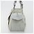 Borsa a mano Salvatore Ferragamo Gancini in scamosciato azzurro chiaro argento Auth BA14181 - vista 4