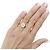 Autre Marque Solitärring, Gelbgold, 3.89 Karat Diamanten - Ansicht 6