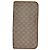 Céline Vintage Celine Macadam Canvas Zip Wallet Beige Brown