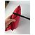Vintage Prada Nylon Schultertasche Rot Silber - Ansicht 13