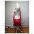 Vintage Prada Nylon Schultertasche Rot Silber - Ansicht 6