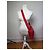 Vintage Prada Nylon Schultertasche Rot Silber - Ansicht 7