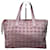Gabrielle Vintage Chanel Canvas Tote Rosa Beige Silber Pink  - Ansicht 1