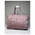 Gabrielle Vintage Chanel Canvas Tote Rosa Beige Silber Pink  - Ansicht 12