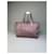 Gabrielle Vintage Chanel Canvas Tote Rosa Beige Silber Pink  - Ansicht 2