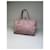 Gabrielle Vintage Chanel Canvas Tote Rosa Beige Silber Pink  - Ansicht 8