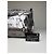 Gabrielle Clutch Vintage Chanel in nylon metallizzato Argento - vista 9