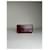 Vintage Yves Saint Laurent Full Grain Leather Wallet Burgundy Gold Dark red  - view 11