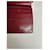 Vintage Yves Saint Laurent Full Grain Leather Wallet Burgundy Gold Dark red  - view 4