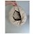 Cappello bucket vintage Courreges in misto cotone beige con accento argento - vista 7