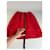 Jupe Vintage Yves Saint Laurent Rouge Vif L  - vue 8