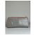 Chloé Vintage Chloe Leather Zip Wallet Grey Orange - view 2