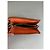 Chloé Vintage Chloe Leather Zip Wallet Grey Orange - view 4