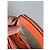 Chloé Vintage Chloe Leather Zip Wallet Grey Orange - view 6