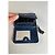 Clare Chloé Vintage Chloe Leather Wallet Navy Gold Navy blue - view 3