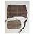 Vintage Givenchy Gestreifte Stoff-Schultertasche Braun Gold - Ansicht 3