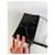 Clutch in pelle vintage Givenchy nero e oro - vista 10