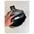 Clutch in pelle vintage Givenchy nero e oro - vista 3