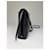Clutch in pelle vintage Givenchy nero e oro - vista 6