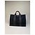 Hermès Borsa Tote Vintage Hermes in tela Nero Grigio Scuro - vista 11