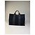 Hermès Borsa Tote Vintage Hermes in tela Nero Grigio Scuro - vista 12