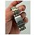 Vintage Givenchy Armbanduhr aus Edelstahl Silber Gold - Ansicht 3