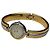 Vintage Courreges Armbanduhr Gold Silber Golden