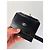 Edge Céline Vintage Celine Leather Kiss Lock Wallet Black Silver - view 8
