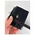 Edge Céline Vintage Celine Leather Kiss Lock Wallet Black Silver - view 9