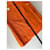Abito in lino vintage Yves Saint Laurent Arancione vivace M  - vista 6