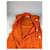 Abito in lino vintage Yves Saint Laurent Arancione vivace M  - vista 9
