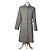 Day Vintage Balenciaga Wollmischungsmantel Hellgrau M