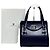 Vintage Givenchy 4G Logo Leder Tasche Marineblau Gold