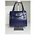 Vintage Givenchy 4G Logo Leder Tasche Marineblau Gold - Ansicht 12