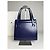 Vintage Givenchy 4G Logo Leder Tasche Marineblau Gold - Ansicht 13