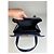 Vintage Givenchy 4G Logo Leder Tasche Marineblau Gold - Ansicht 3