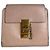 Chloé Vintage Chloe Pebbled Leather Wallet Blush Pink Gold