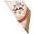 Hermès Funny Ice Cream Seidentuch Twilly Beige - Ansicht 5