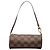 Papillon Borsa pochette Louis Vuitton Damier Ebene marrone