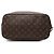 Borsa Tote Louis Vuitton Monogram Neverfull MM marrone - vista 3
