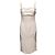 Valentino Garavani Vestido blanco Valentino de seda con capa trasera Talla US 4
