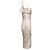 Valentino Garavani Vestido blanco Valentino de seda con capa trasera Talla US 4 - vista 2