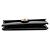 Portafoglio con catena Gucci in pelle nera con logo G interlocking Nero - vista 3