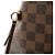 Braune Louis Vuitton Damier Ebene Neverfull MM Tote Bag - Ansicht 7
