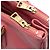 Borsa Prada Medium Saffiano Lux Galleria Double Zip rosa - vista 6