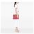 Borsa Prada Medium Saffiano Lux Galleria Double Zip rosa - vista 7