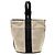 Borsa a secchiello Hermès Toile Saxo PM Beige