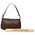 Louis Vuitton Damier Ebene Navona Schultertasche braun - Ansicht 9