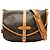 Borsa a tracolla Louis Vuitton Monogram Saumur 30 marrone